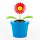 Fleur Décorative Solaire avec Mouvement
