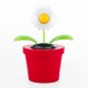 Fleur Décorative Solaire avec Mouvement