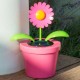 Fleur Décorative Solaire avec Mouvement