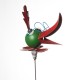 Oiseau Métallique Décoratif pour Jardins 
