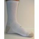 Chaussettes sport blanches CUPRON