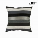 Coussin motegi noir - Collection Colored Lines by Loom In Bloom