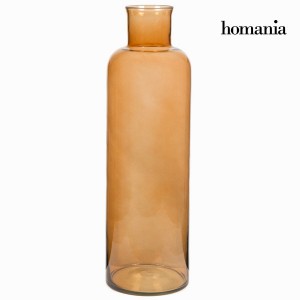 Vase en Verre Recyclé Marron - Crystal Colours Kitchen Collection by Homania