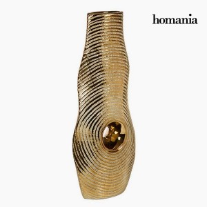 Vase Céramique Doré - Collection Queen Deco by Homania