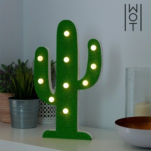 Lampe LED Cactus Wagon Trend (10 LED)