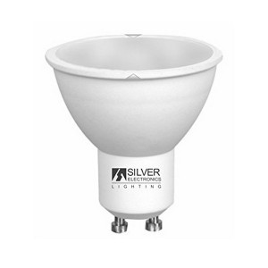 Ampoule Dichroïque Silver Electronics ECO GU10 4W Lumière chaude