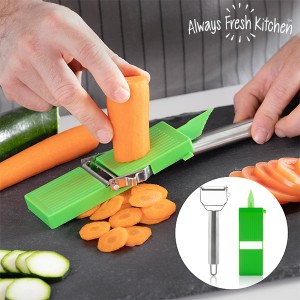 Mandoline Épluche-Légumes Slide & Slice 2 en 1