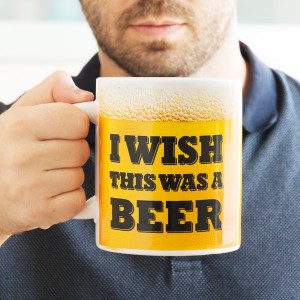 Tasse XL I Wish This Was a Beer