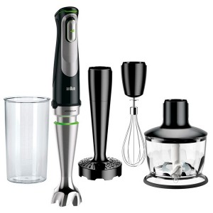 Mixeur plongeant Braun MultiQuick 9 MQ 9037 0,5 L 1000W Noir