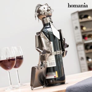Porte-bouteilles en métal Businessman by Homania