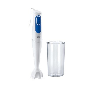 Mixer plongeant submersible Braun MQ3000WH 0,6 L INOX 13500 RPM 700W Blanc Bleu