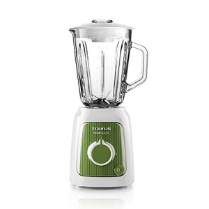 Bol mixeur Taurus Prior Glass 1,5 L 600W Blanc Vert