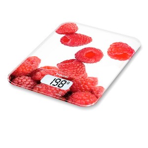 balance de cuisine numérique Beurer KS 19 berry 5 Kg Blanc Rouge
