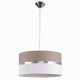Suspension couleur centre et blanche by Shine Inline