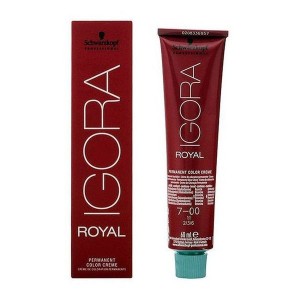 Teinture permanente Igora Royal Schwarzkopf N&ordm; 7-00