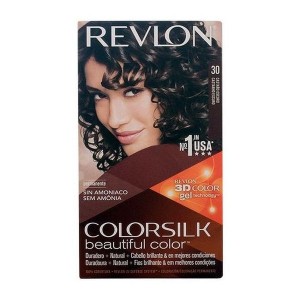 Teinture sans ammoniaque Colorsilk Revlon Chatain foncé