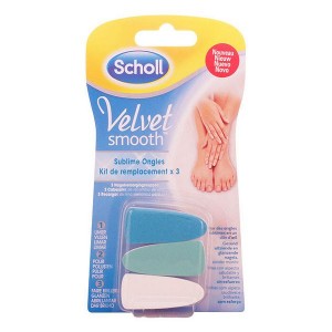 Remplacements pour lime à ongles électrique Velvet Smooth Scholl 79426