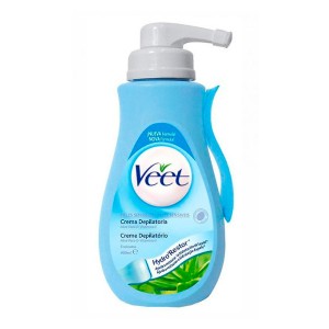 Crème Dépilatoire avec Doseur Peau Normale et Sèche Veet 400 ml
