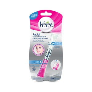 Crayon Facial à la Cire Tibia 2 en 1 Veet 15 ML