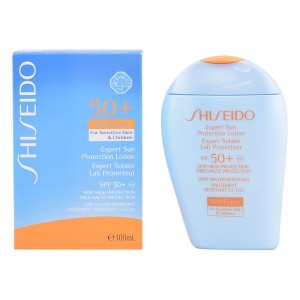 Protecteur Solaire pour enfant Expert Sun Shiseido Spf 50 (100 ml)