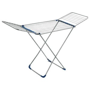 Séchoir Pliable Garhe 95475 (20 barres) Acier inoxydable
