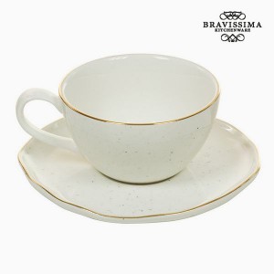 Tasse avec sous-tasse - Collection Queen Kitchen