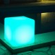 Cube avec lumiere pour extérieur by Homania