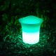 Pot avec lumière pour extérieur by Homania