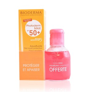 Set de protection solaire Photoderm Max Aquafluide Bioderma (2 pcs)