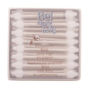 Coton-Tiges de Sécurité en Coton Nature Bel (56 uds)