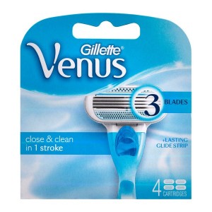 Lames de Rasoir de Rechange Venus Gillette (4 uds)