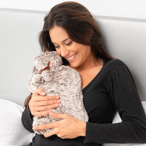 Bouillotte avec Housse Super Douce Fashion 1,7 L