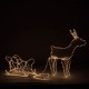 Renne de Noël avec Traîneau (504 LED)