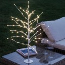 Arbre Décoratif Enneigé (112 LED)