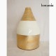 Vase en bambou champagne by Homania