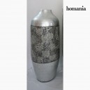 Vase bambou argenté by Homania