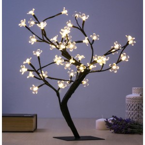 Arbre Décoratif à Fleurs (48 LED)