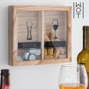 Cadre pour Bouchons Beer & Wine Wagon Trend