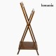 Porte Serviettes sur Pied Bois - Collection Nogal by Homania