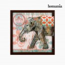 Cadre Acrylique Eléphant (71 x 71 cm) by Homania