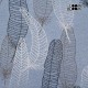 Coussin Plumes Bleu (60 x 60 cm) - Collection Jungle by Loom In Bloom