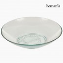Bol en Verre Recyclé Grand Transparent - Collection Pure Crystal Kitchen by Homania