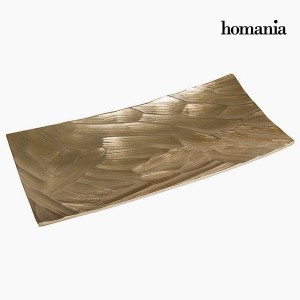 Centre de Table Rectangulaire Champagne - Collection New York by Homania