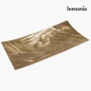 Centre de Table Rectangulaire Champagne - Collection New York by Homania