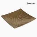 Centre de Table Carré Champagne - Collection New York by Homania
