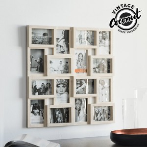 Cadre Photo Puzzle Vintage Coconut (16 photos)