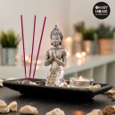 Set Décoratif Bouddha avec Bougie et Encens Oh My Home (9 pièces)
