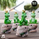 Grenouille Princely avec Son et Capteur de Mouvement Oh My Home