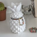 Ananas Décorative avec Couvercle Wagon Trend