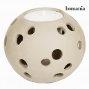 Bougeoir Marron - Collection Autumn by Homania